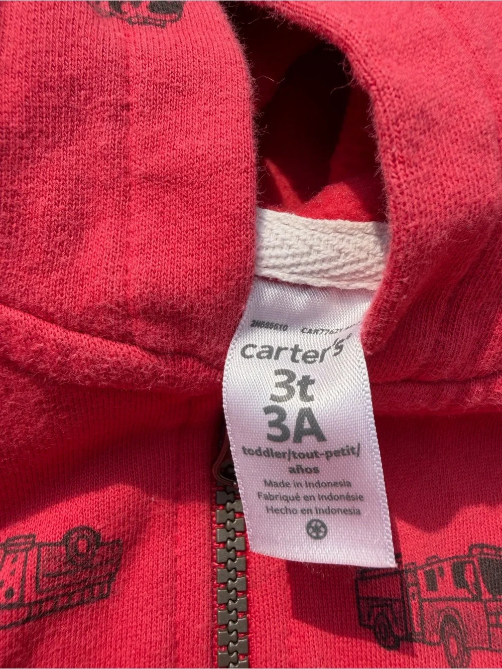 Toddler Zip Up Hoodie